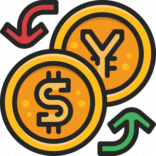 Exchange, money, currency, change, arrow, coin icon - Download on Iconfinder