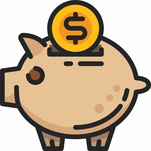 Piggy, bank, saving, coin, investment, banking icon - Download on Iconfinder