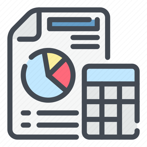 Finance, financial, report, calculation, accounting, business icon - Download on Iconfinder