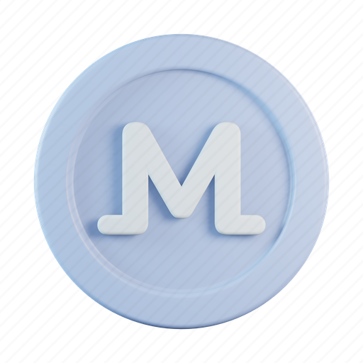 Monero, coin, cryoptocurrency, investment, money, blockchain, finance icon - Download on Iconfinder