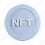 nft, coin, cryoptocurrency, investment, money, blockchain, finance 