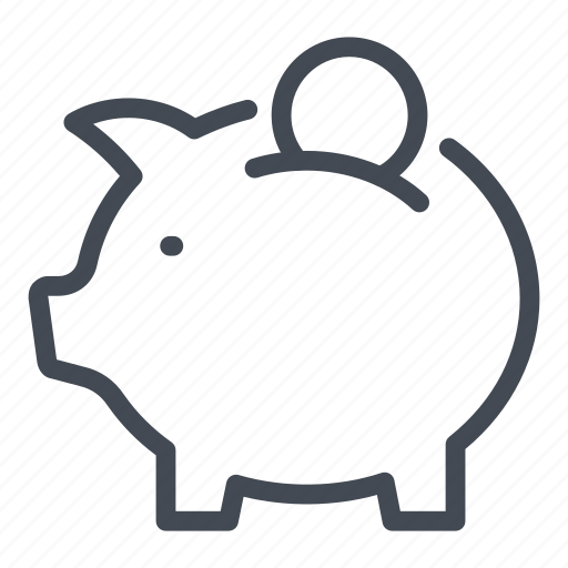Income, money, payment, pig, piggy, savings icon - Download on Iconfinder
