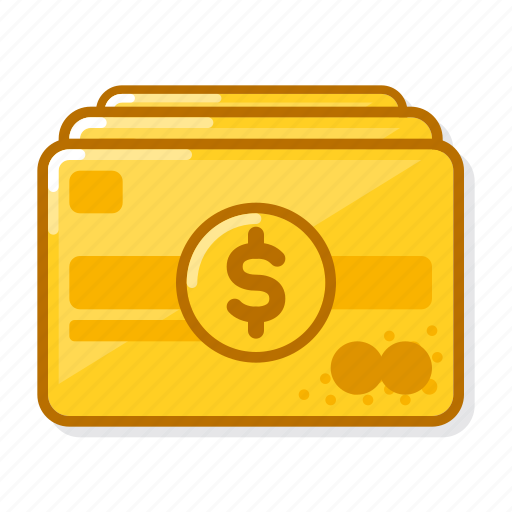 Debit, card, usd, gold, credit icon - Download on Iconfinder