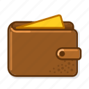 wallet, card, cash, purse