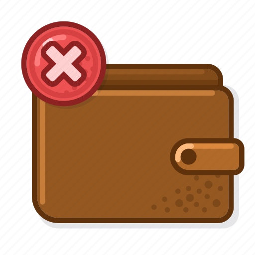 Wallet, remove, cash, purse icon - Download on Iconfinder
