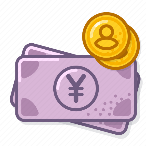 Yen, coin, avatar, banknote, cash icon - Download on Iconfinder
