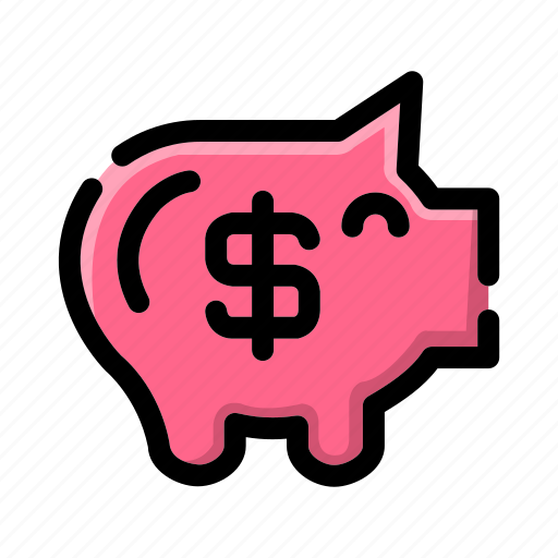 Piggy, bank, money, coin, financial, investment, savings icon - Download on Iconfinder