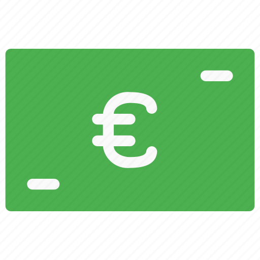Banking, banknote, eur, euro, finance, funds, legal tender icon - Download on Iconfinder
