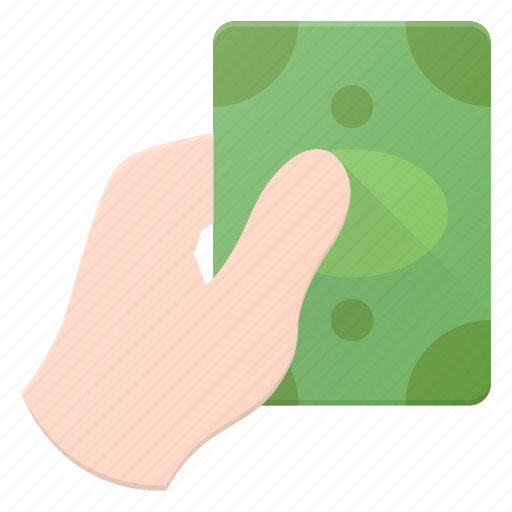 Cash, hand, hold, money, pay, payment icon - Download on Iconfinder