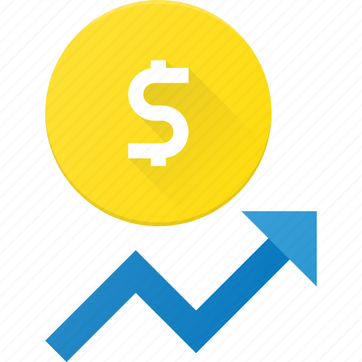 Coins, currency, dollar, finance, increase, money, stock icon - Download on Iconfinder