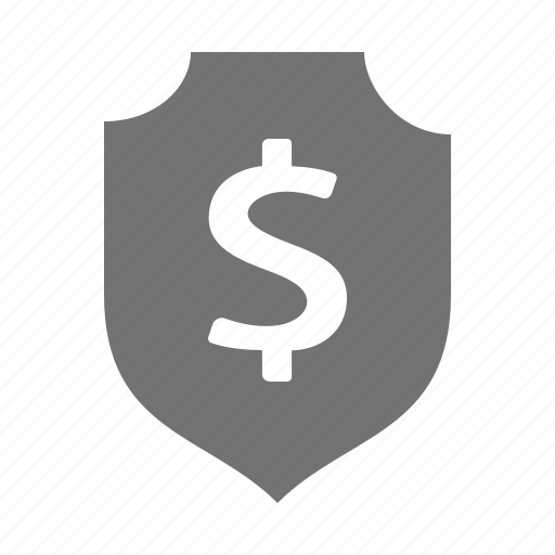 Currency, dollar, insurance, money, protection, security, shield icon - Download on Iconfinder