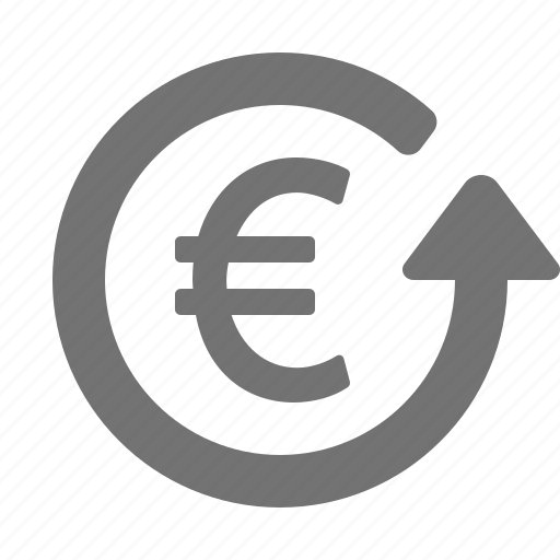 Euro, finance, investment, money, profit, return, revenue icon - Download on Iconfinder