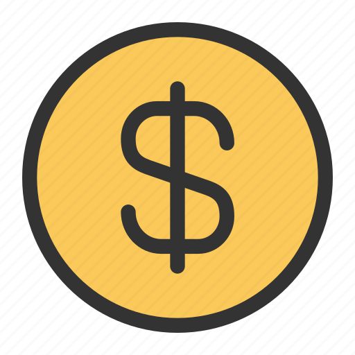 Dollar, circle, cash, currency, payment, money, finance icon - Download on Iconfinder