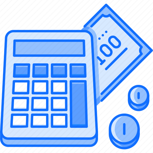 Accountant, calculator, coin, count, economy, finance, money icon - Download on Iconfinder