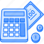 accountant, calculator, coin, count, economy, finance, money 