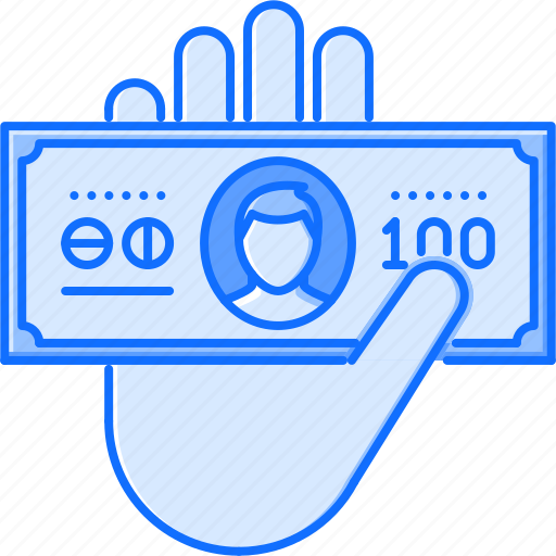 Banknote, economy, finance, hand, money, payment icon - Download on Iconfinder
