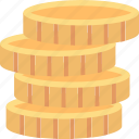 coins, business, cash, currency, finance, money, stack