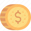 coin, banking, currency, dollar, finance, money, payment