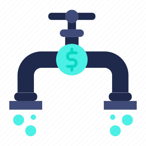 Flow, money, money flow, oil, payment, pipe icon - Download on Iconfinder
