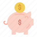bank, calculation, coin, finance, piggy, savings