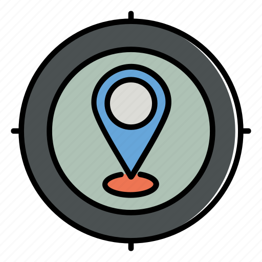 Location finder, location, gps, navigation, arrow icon - Download on Iconfinder