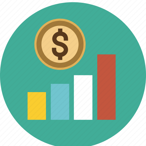 Arrow, chart, dollar, graph, income, money, sales icon - Download on Iconfinder