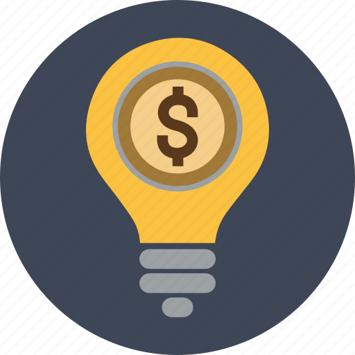 Coin, currency, dollar, euro, finance, idea, lamp icon - Download on Iconfinder