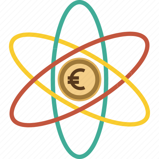 Analitics, atome, dollar, euro, finance, marketing, mobile icon - Download on Iconfinder