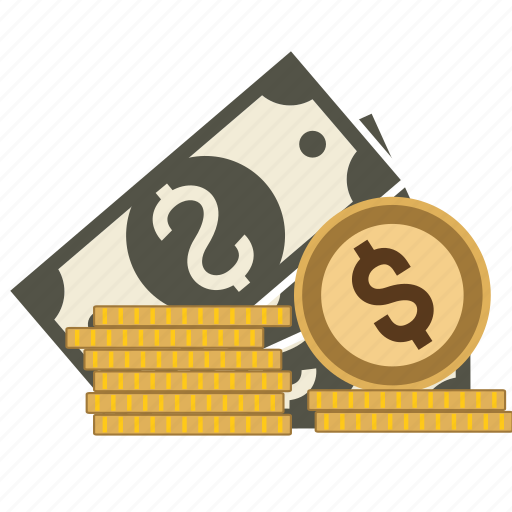 Coins, dollar, euro, finance, money, papers, pound icon - Download on Iconfinder