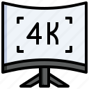 k, monitor, screen, desktop, quality, computer 