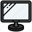 monitor, desktop, computer, screen, electronics 