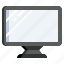 monitor, wide, screen, desktop, computer 