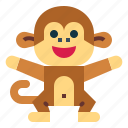 monkey, animal, mammal, wildlife, primate