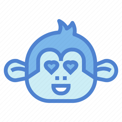 Monkey, animal, mammal, wildlife, love icon - Download on Iconfinder