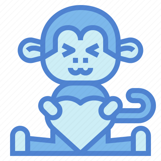 Monkey, animal, mammal, wildlife, primate icon - Download on Iconfinder