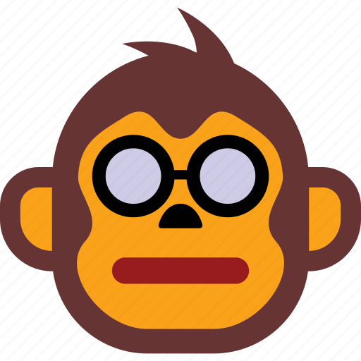 Emoticon, face, monkey, emoji, emoticons, expression icon - Download on Iconfinder
