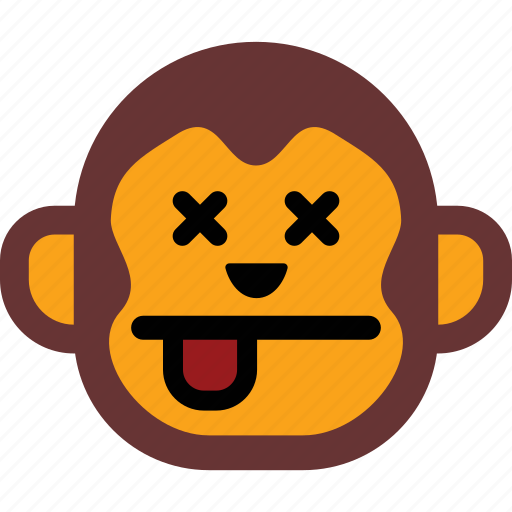 Emoticon, face, monkey, expression, sad icon - Download on Iconfinder