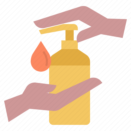 Hygiene, antiseptic, disinfectant, hand washing with alcohol, hand washing, hand sanitizer, alcohol gel icon - Download on Iconfinder
