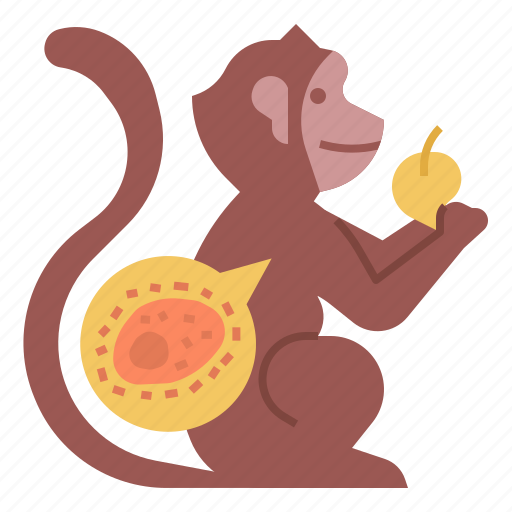 Monkey, monkeypox, mammals, infectious, disease, virus, crab eating macaque icon - Download on Iconfinder