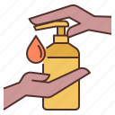 hygiene, alcoholgel, antiseptic, disinfectant, hand washing with alcohol, hand washing, hand sanitizer