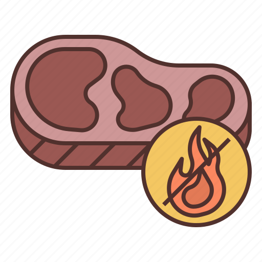Uncooked, steak, raw, meat, undercooked meat, raw meat, raw food icon - Download on Iconfinder