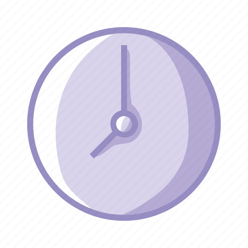 Chrono, clock, purple, schedule, stopwatch, time icon - Download on Iconfinder