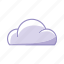 cloud, download, purple, sky, upload 