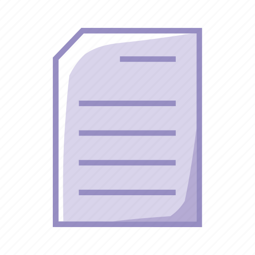File, files, folder, office, paper, purple icon - Download on Iconfinder
