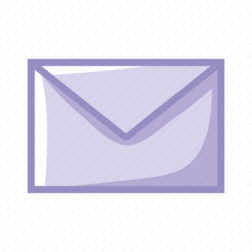 Communication, contact, email, letter, lmail, purple icon - Download on Iconfinder