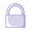 closed, padlock, protection, purple, security 