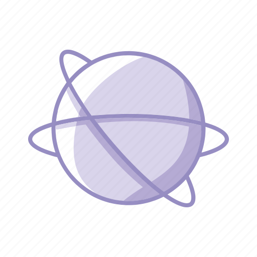 Mission, objective, planet, purple, space icon - Download on Iconfinder