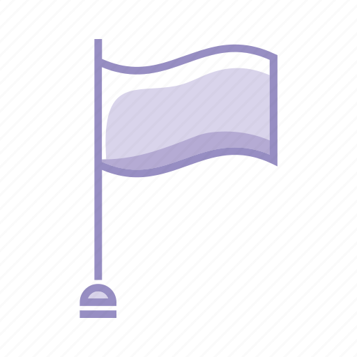 Flag, purple, windy icon - Download on Iconfinder