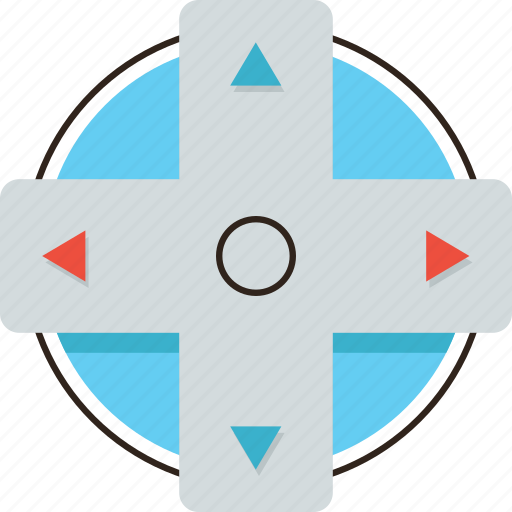 Arrows, control, direction, gamepad, pad, play icon - Download on Iconfinder