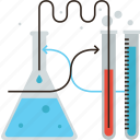 beaker, biotech, chemistry, experiment, flask, lab, reaction, science 